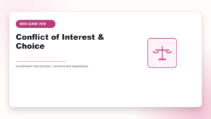 Conflict of Interest & Choice - NDIS guide by Coordinated Care Services
